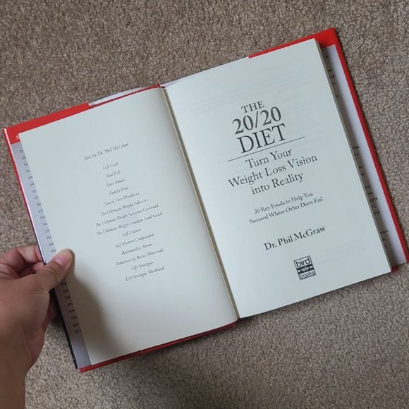 4/$20 The‎ 20/20 Diet: Turn Your Weight Loss Vision Into Reality - Hardcover - Picture 5 of 5